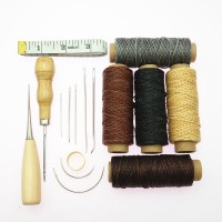 High quality Hand sewn set leather craft package handmade leather craft tool 108