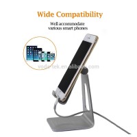 Aluminum Cell phone holder Multi-Angle Desk Lazy Mobile Phone Stand