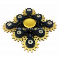 New Designed 9 Gears Linkage Metal Hand Spinner Fidget Spinner