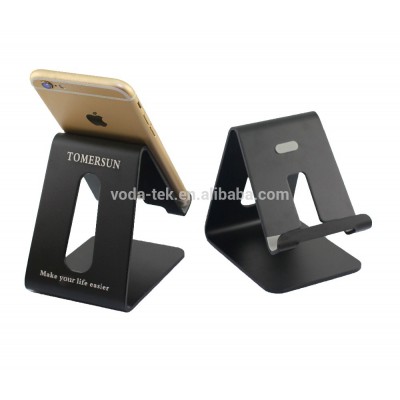 Universal Metal Aluminium Alloy Mobile Phone Holder Cellphone Tablet Desk Mount Stand For iPhone Ipad Cell Phone